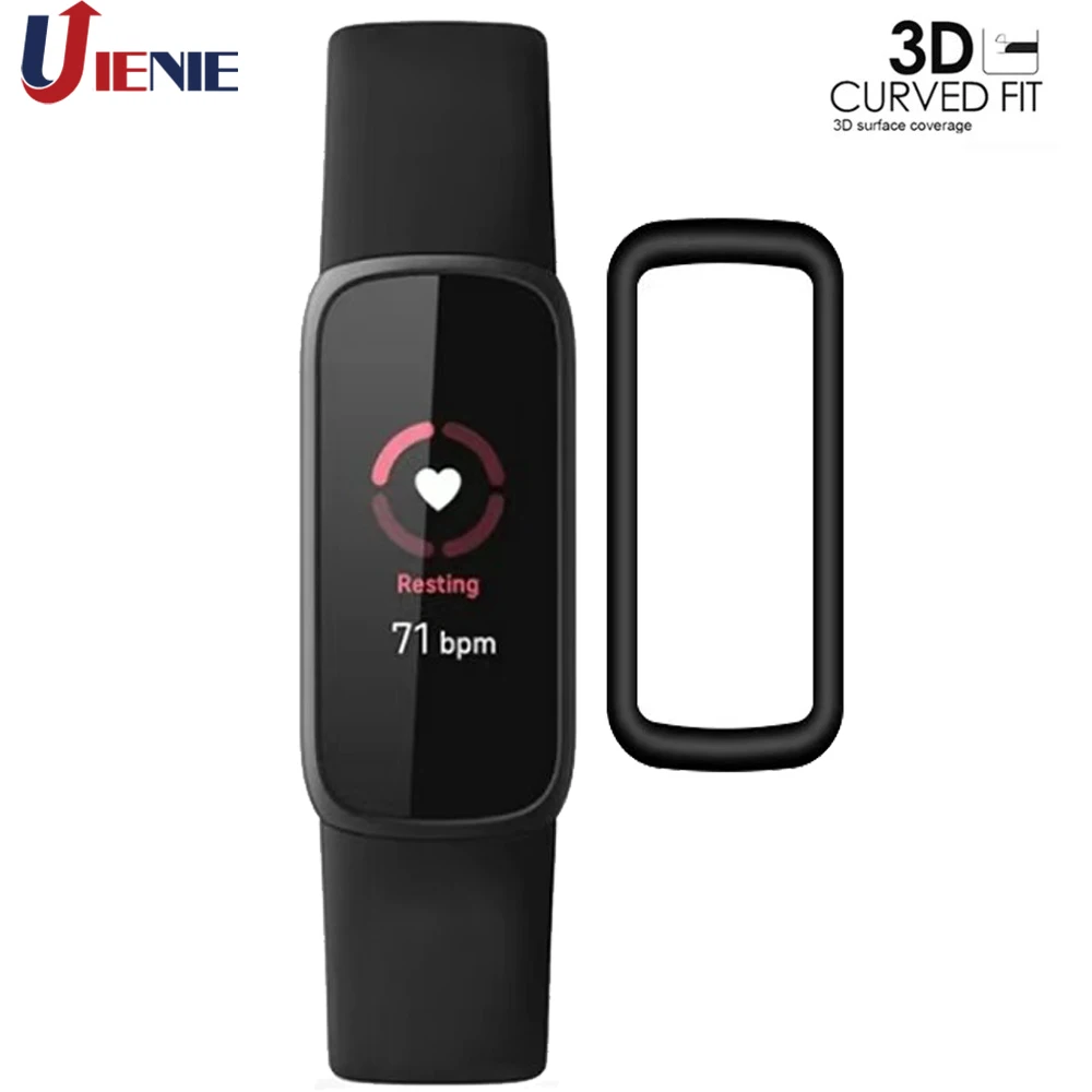 

Protective Film Guard for Fitbit Luxe Bracelet Watch Screen Protector Cover Smartwatch Protection Films
