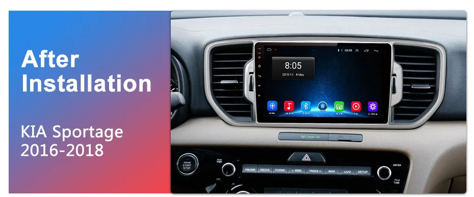 AWESAFE для KIA Sportage 4 KX5 автомобильный Радио Мультимедиа Видео плеер gps DSP No 2din 2 din Android 9,0 4G+ 64G