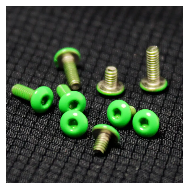 9pcs colorful screws for billet v4 box mod bb box 6 colors stainless steel electronic cigarette vape accessories free global shipping