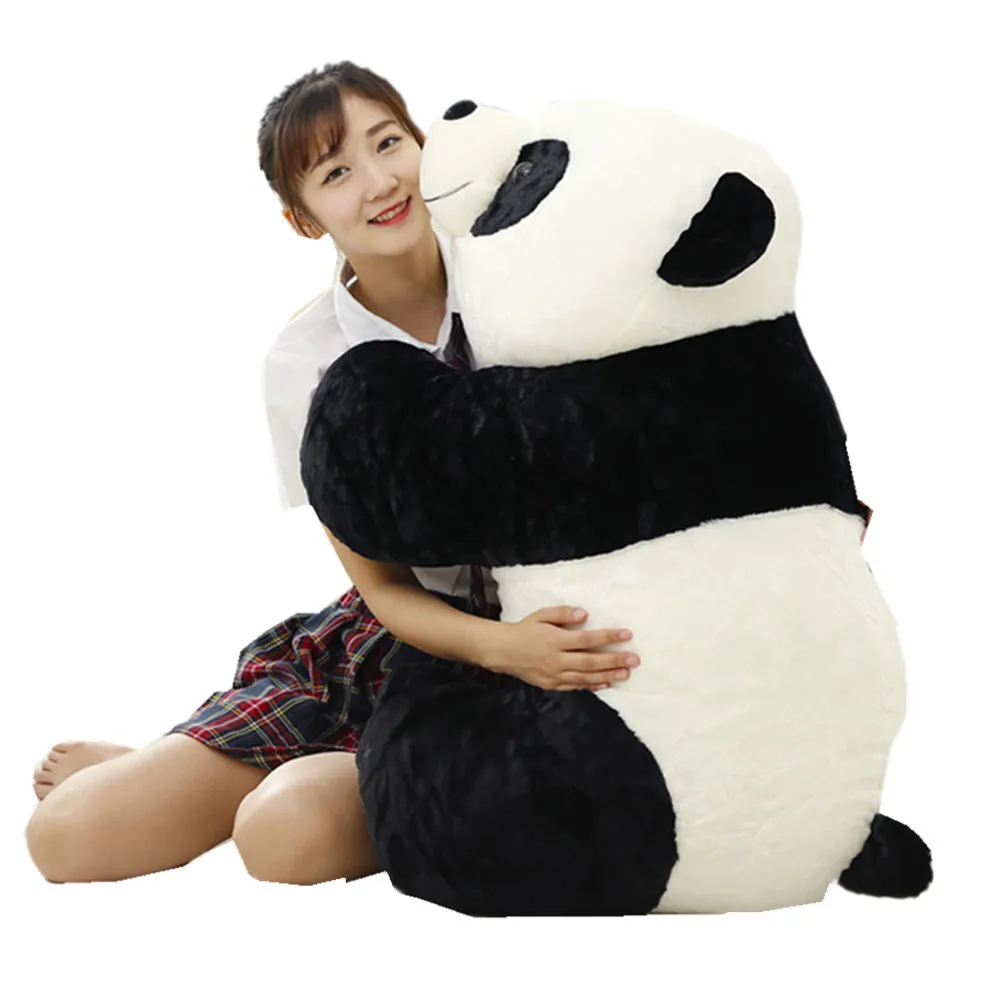 

Fancytrader 35'' Giant Stuffed Giant Panda Toy Big Plush Simulation Panda Doll Big Animal Toys Best Gift Home Decoration 90cm