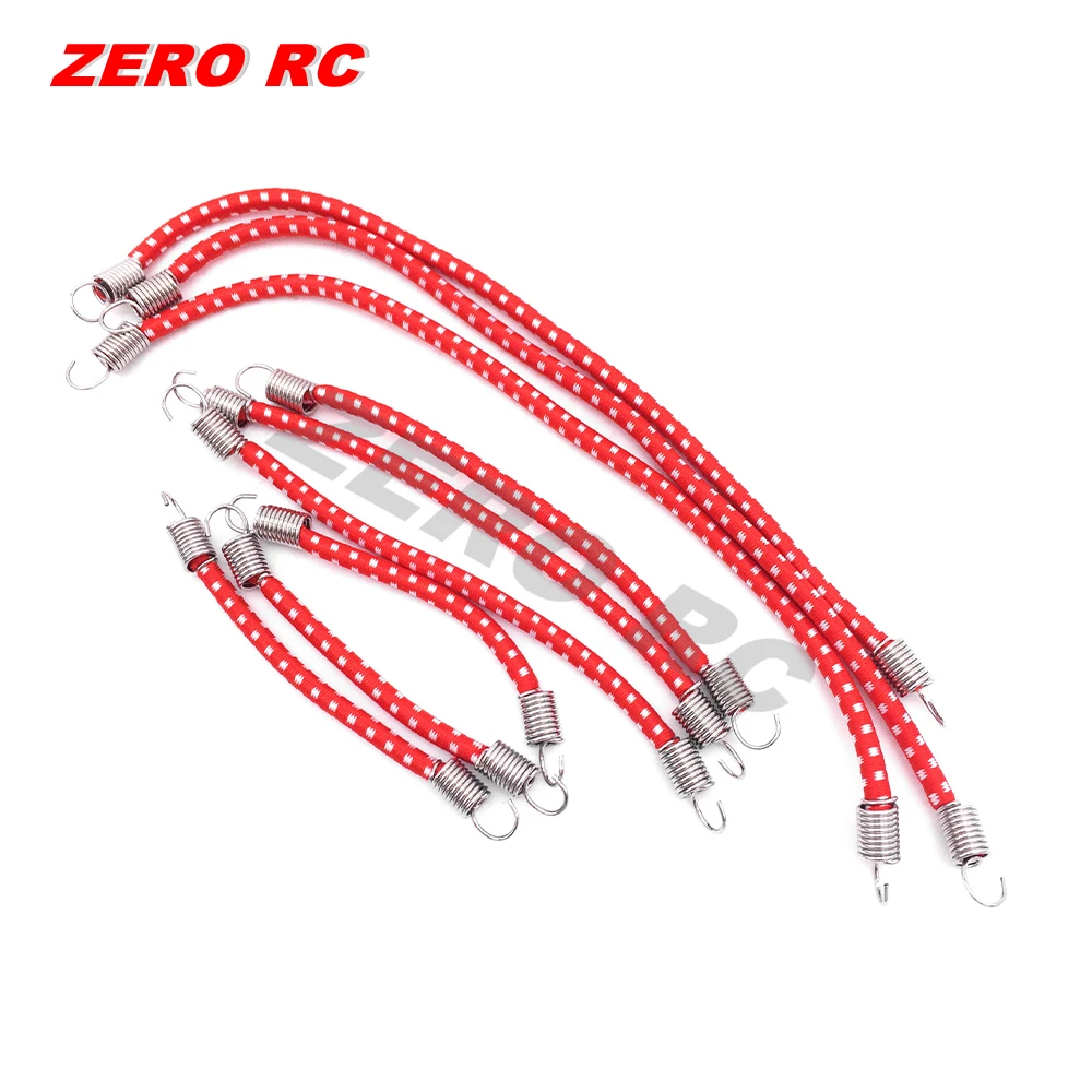 9 шт. 1/10 RC Гусеничный грузовик весы аксессуары для крыши эластичные шнуры 1:10