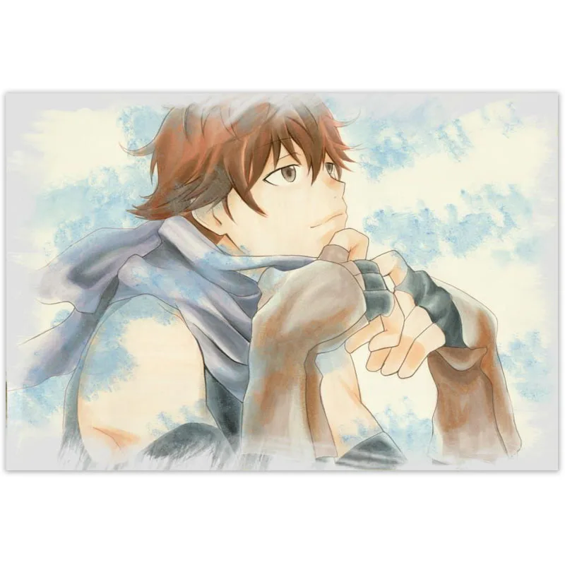 Плакаты из аниме гримгар фэнтези и ясеня художественный Шелковый плакат на