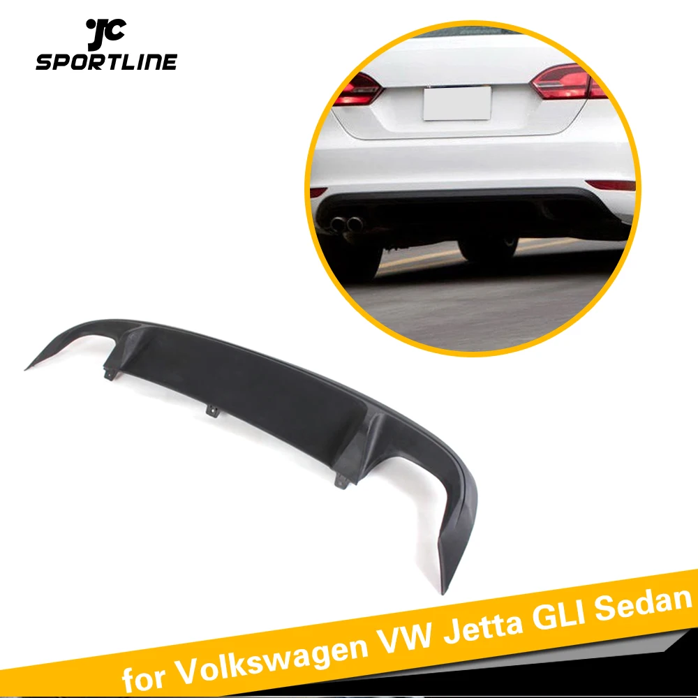 ABS автомобильный диффузор, губа на задний бампер для VW Jetta GLI Sedan 4 двери 2013