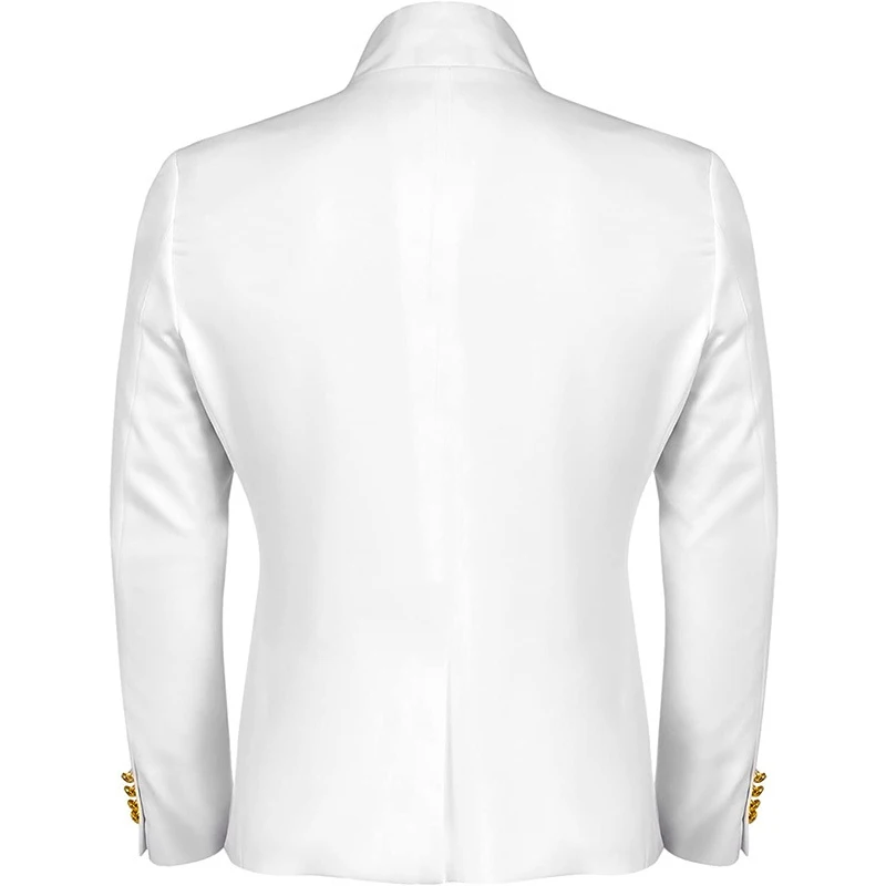 Мужские костюмы для косплея 2022 черный белый средневековый стимпанк модный