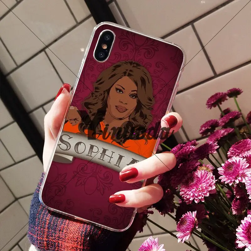 Yinuoda Orange-это новый черный Красочный милый чехол для телефона Apple iPhone 8 7 6 6S Plus X XS MAX 5
