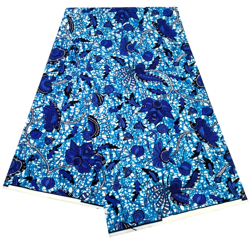 

100% polyester wax african fabric high quality african print fabric for dresses wax fabric