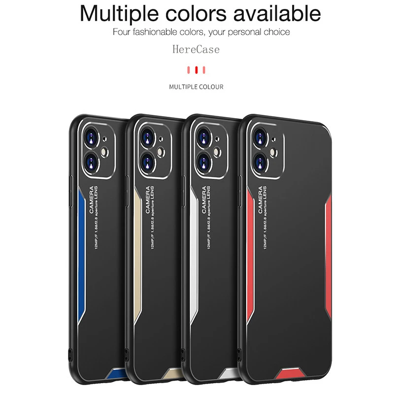 Гибридный армейский металлический чехол для телефона Samsung Galaxy S8 S9 S10 Plus S21 S20
