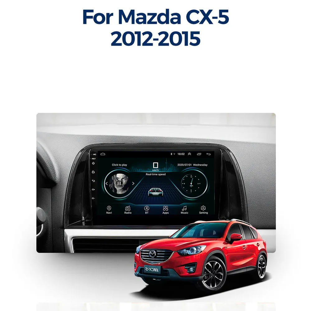 Автомагнитола для Mazda CX5 2012-2015 автомобильная навигация мультимедийный видеоплеер