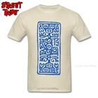 Дизайнерские мужские футболки Aztec, индивидуальная футболка для мамы и дня рождения, футболка с коротким рукавом и вырезом лодочкой, уличная футболка из 100% хлопка