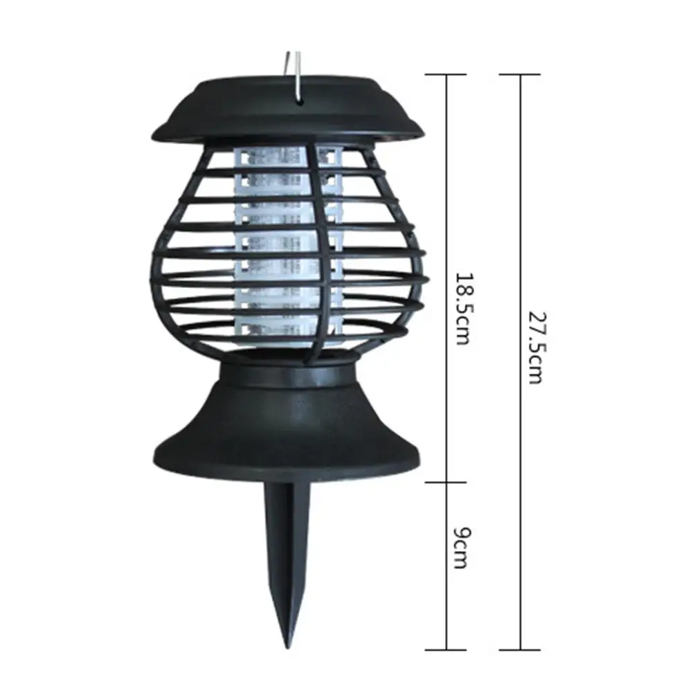 

Mosquito Killer Solar LED Lamp Outdoor Waterproof Garden Insect Trap Light 2 Modes Illumination And Kill Mosquito Garden Decor
