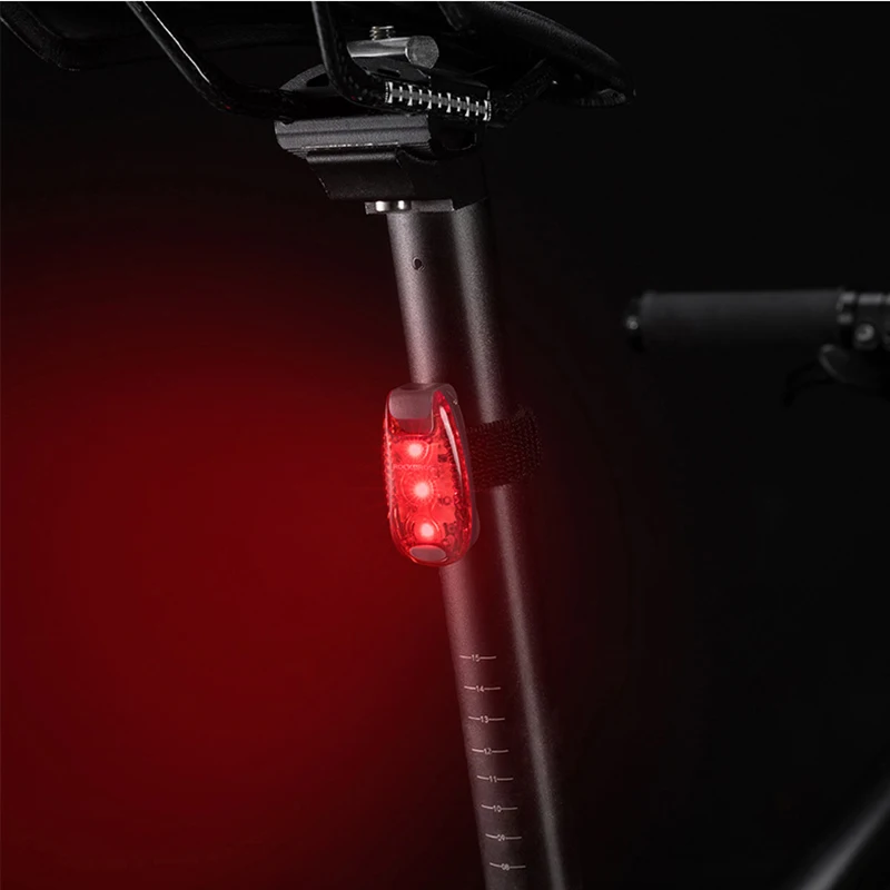 

ROCKBROS Bicycle Lights Taillights MTB Road Bike Warning Night Riding Helmet Running Lights Portable Bicycle Accessories