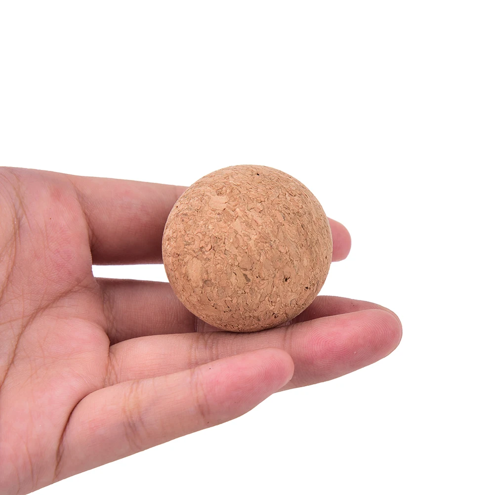 

1pcs 36mm 1.42" cork solid wood wooden Foosball table soccer table ball football balls baby foot fussball