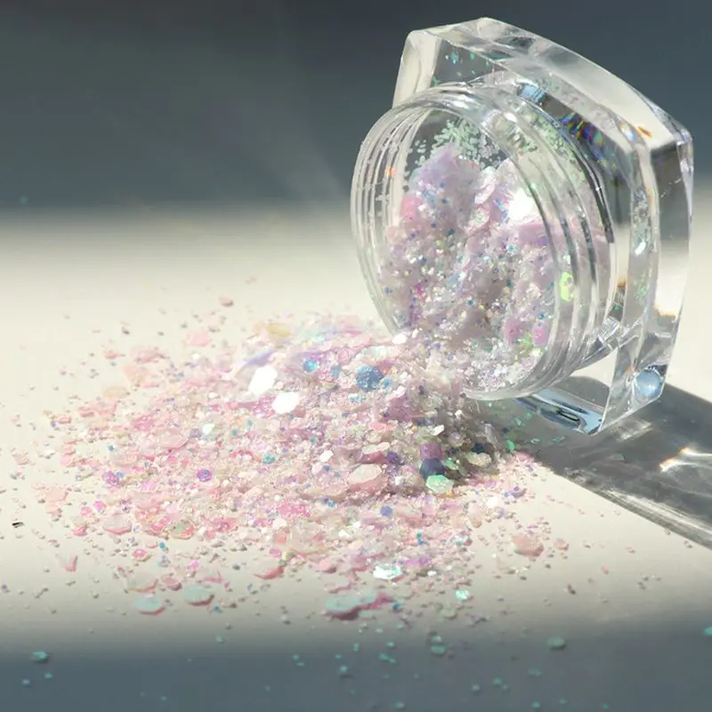 

8Pcs UV Color Change Mica Powder Sunlight Reactive Glitter Resin Jewelry Making