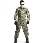 Тактическая камуфляжная Военная униформа для пейнтбола, камуфляжный боевой костюм, военная одежда для охотников, рубашка и штаны для рыбалки