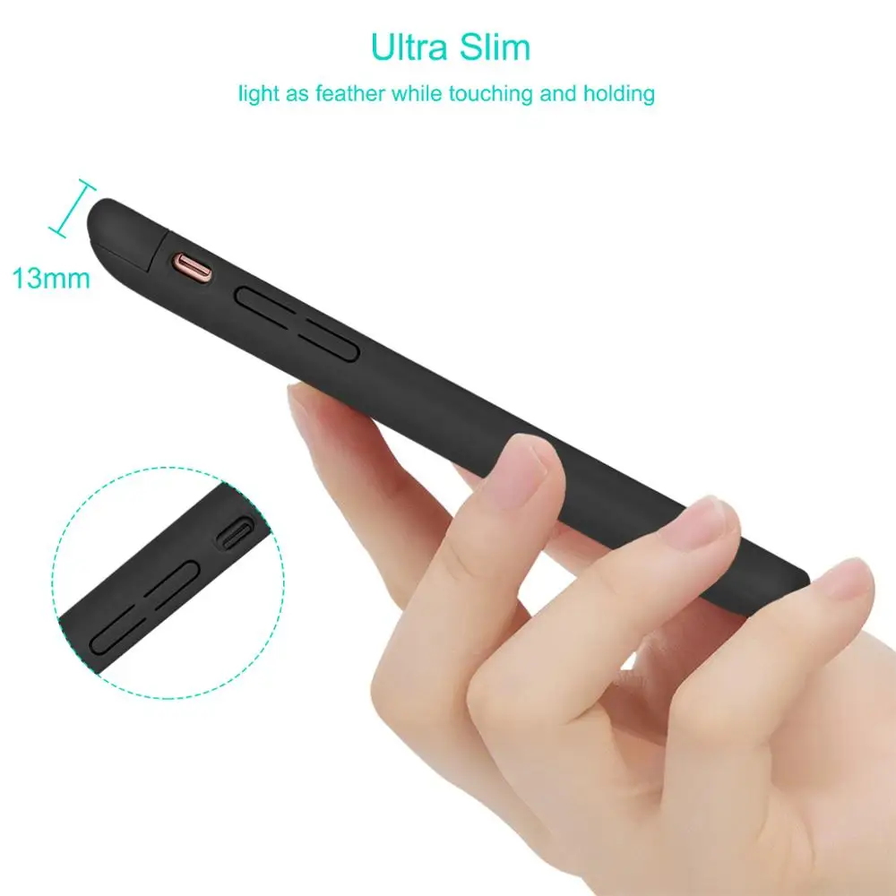 Чехол с аккумулятором 3600 мАч чехол зарядным устройством для iPhone 7 8 Plus iPhone7