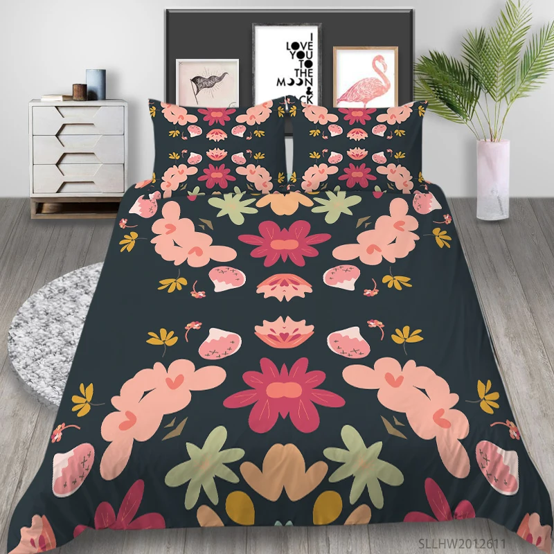 

Luxury Bed Cover Set Kids Cartoon Bedding Set Adult Child Bedroom Decor 2/3 Pcs Polyester Bedclothes Dropship