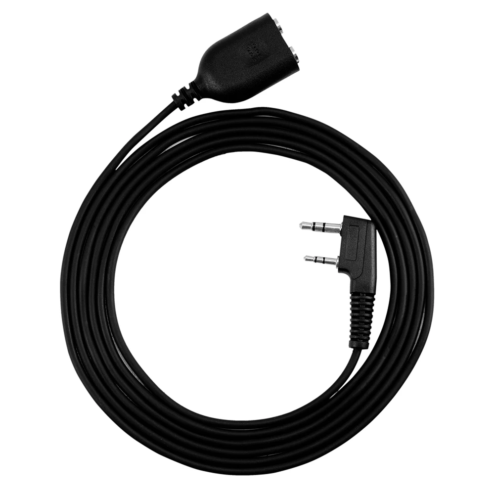 

2 Pin Extend Extension Cable Wire for Baofeng Headset Speaker Mic Radio