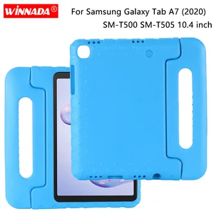 Чехол для Samsung SM-T500 SM-T505 EVA, детский чехол для Samsung Galaxy Tab A7 10,4 2020, ручной нетоксичный ударопрочный чехол-подставка