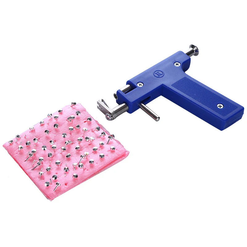 

Safety Ear Piercing Tool Kit for Ear Nose Lip Safety with Earring Studs J9