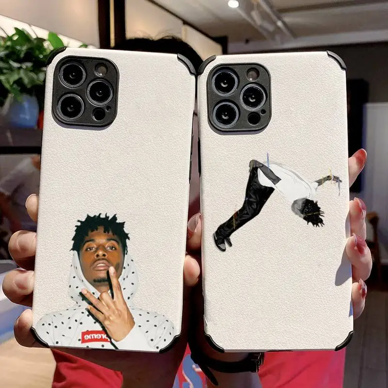 

Rapper singer Playboi Carti die lit Phone Case Lambskin Leather For iphone 12 11 8 7 6 XR X XS PLUS MINI PLUS PRO MAX Shockproof