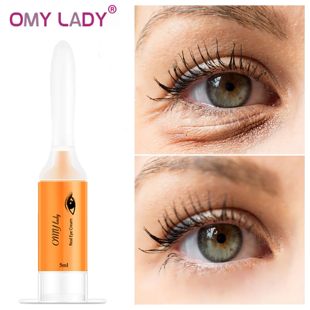 

OMY LADY Instant Remove Eye Bags Cream Anti Puffiness Serum Dark Circles Anti-Aging Anti-Wrinkles Lift Firm Brighten Skin Care