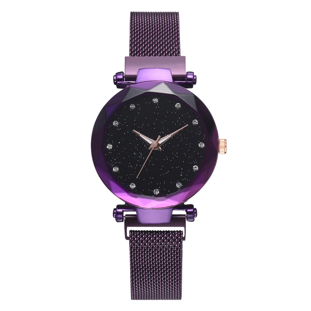 

2020 New Ladies Watches Luxury Fashion Starry Sky Women Watches Magnet Buckle Quartz Watches Clock Reloj Mujer Relogio Feminino