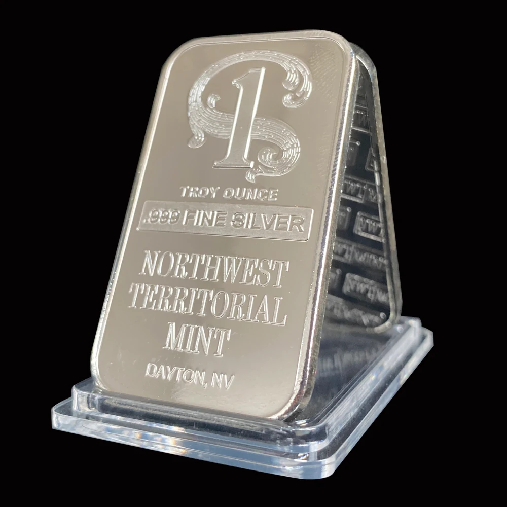 Соединенные Штаты Северо территориальной мята Dayton NV 1 OZ 999 тонкой Щепка покрытием