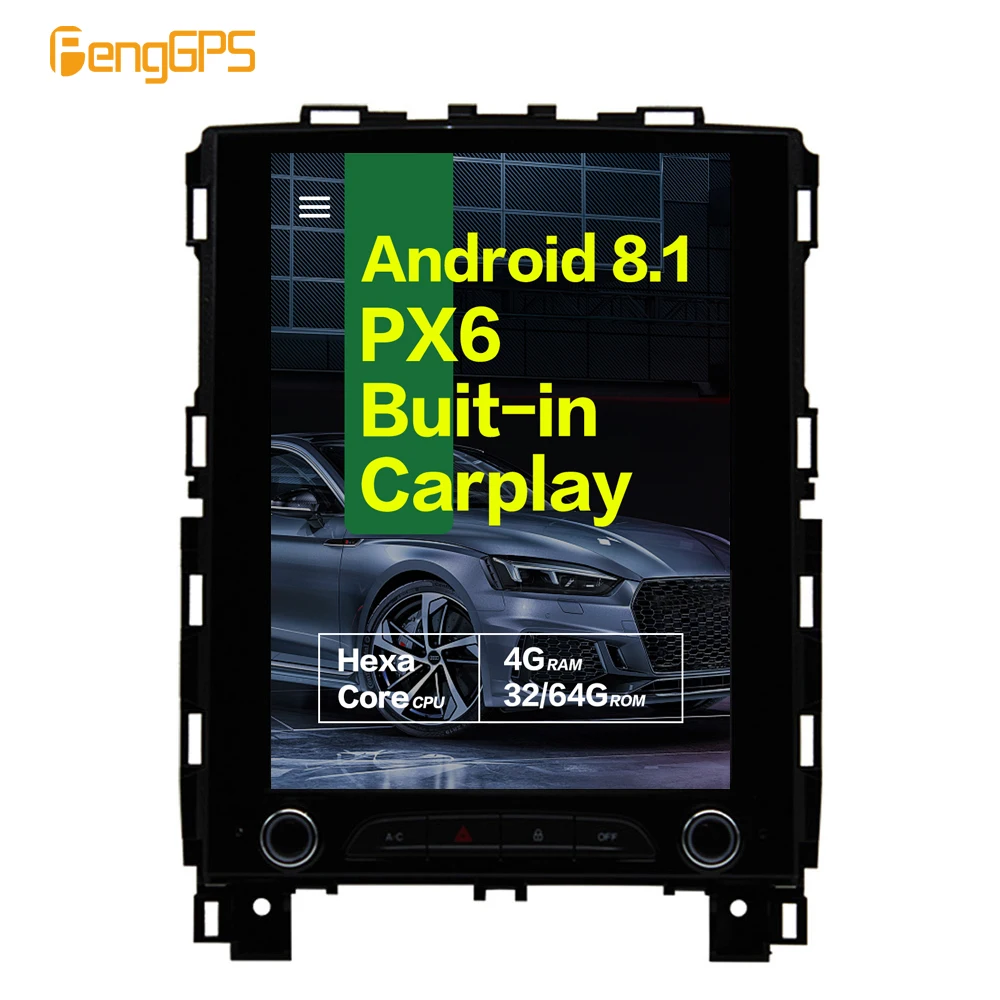 6 ядер 4 + 64g Tesla Стиль 2 din Android 8 1 автомобильное радио стерео GPS навигация для Renault