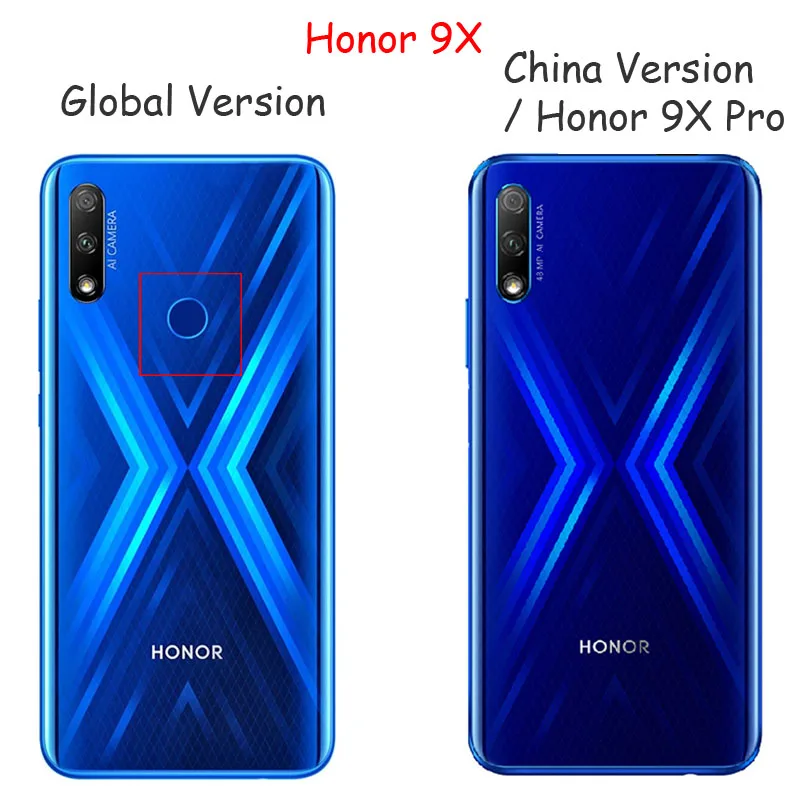Защитный чехол с магнитным кольцом для Huawei Honor 9X китай Hybird Корпус противоударный