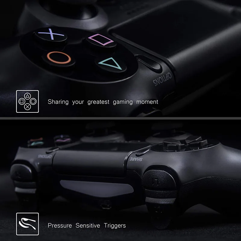 Bluetooth беспроводной/проводной джойстик для контроллера PS4 Геймпад встроенный