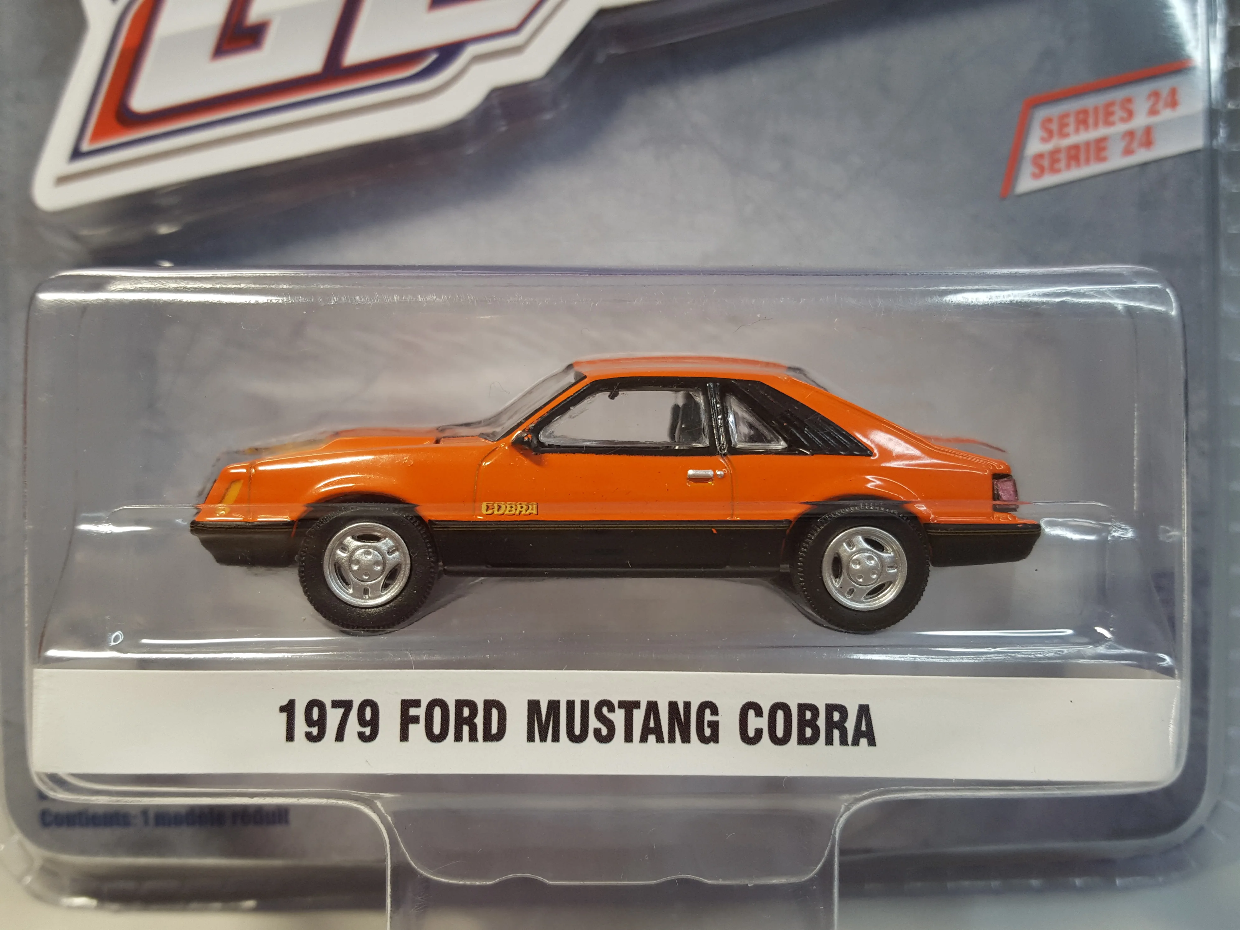 

GreenLight 1/64 1979 Ford Mustang Cobra Die Cast Model Car Collection Limited