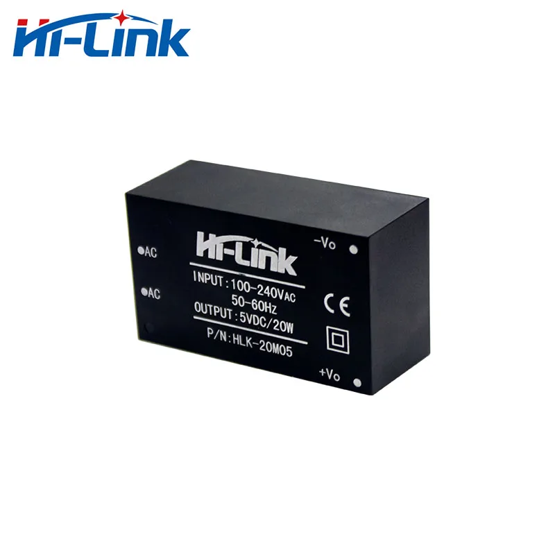 Бесплатная доставка acdc конвертер 220V вход 20W 5V 4A выход 10 шт./лот адаптер питания HLK