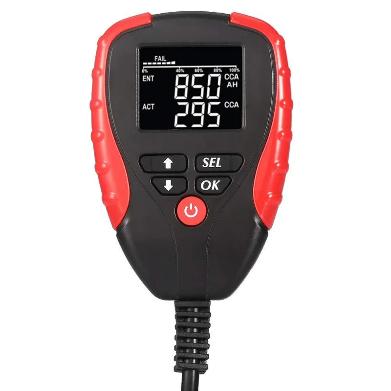 AE310 Automobile Vehicle Battery Tester AH CCA Voltage Load Analyzer Digital Test Car Diagnostic Tool | Инструменты