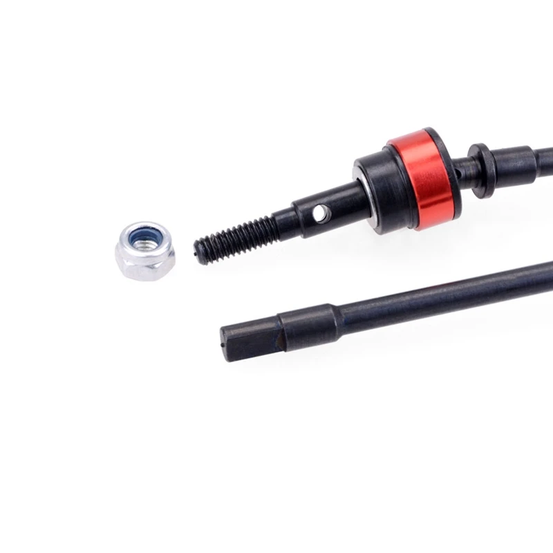 

4Pcs Hard Front and Rear Axle CVD Drive Shaft Dogbone for 1/10 Rc Crawler Axial Scx10