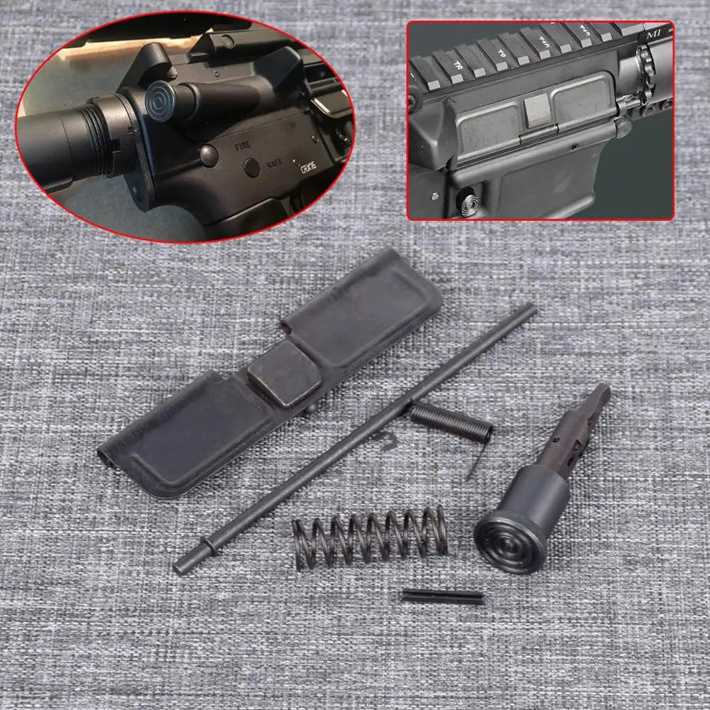 

Tactical .223 Forward Assist Bolt Button And Dust Cover Assembly Set Combo For M4 M16 AR15 For Hunting Accessories