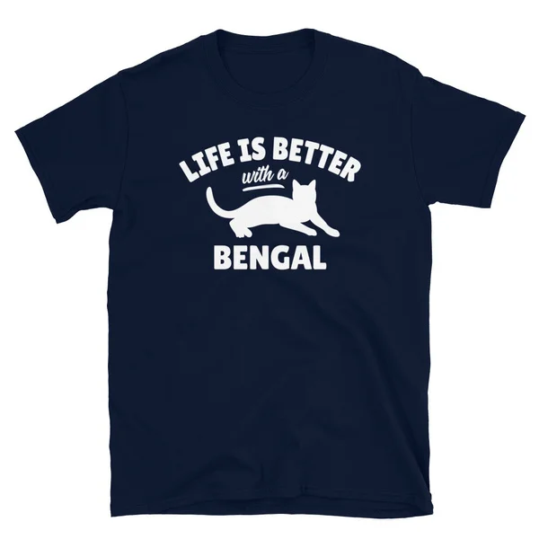 

Bengal Cat TShirt Cool Breed Cat Owner Gift T-Shirt