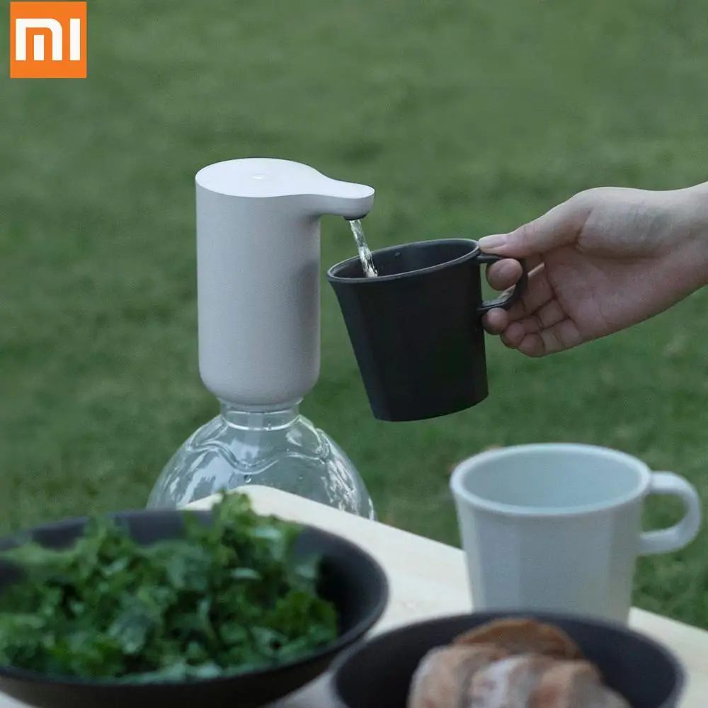 Xiaomi T1 автоматический Электрический водяной насос USB сенсорный выключатель воды галлон питьевой бутылки Электрический дозатор Кнопка автоматический переключатель USB