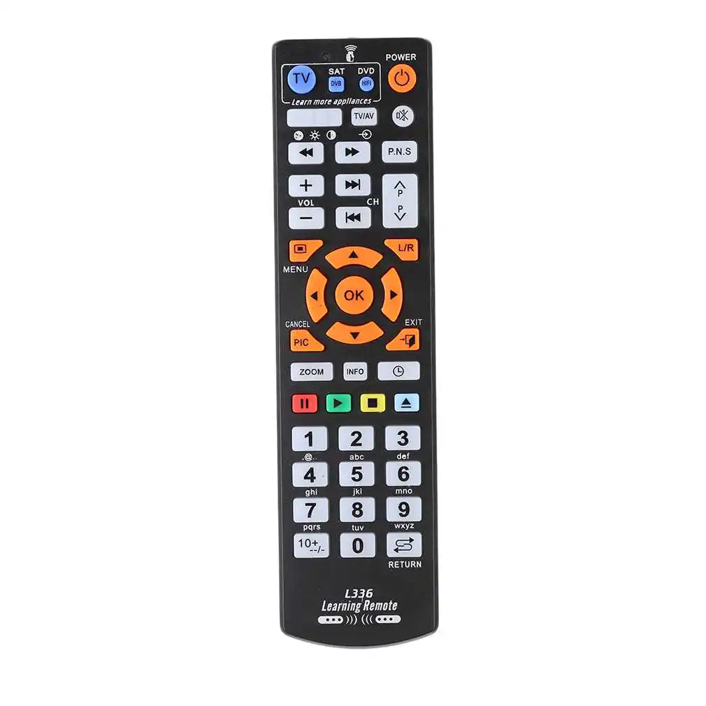 

For TV VCR SAT Universal Smart IR Remote Control with Learn Function for L336 CBL STR-T DVD VCD CD HI-FI Copy Remote Controller