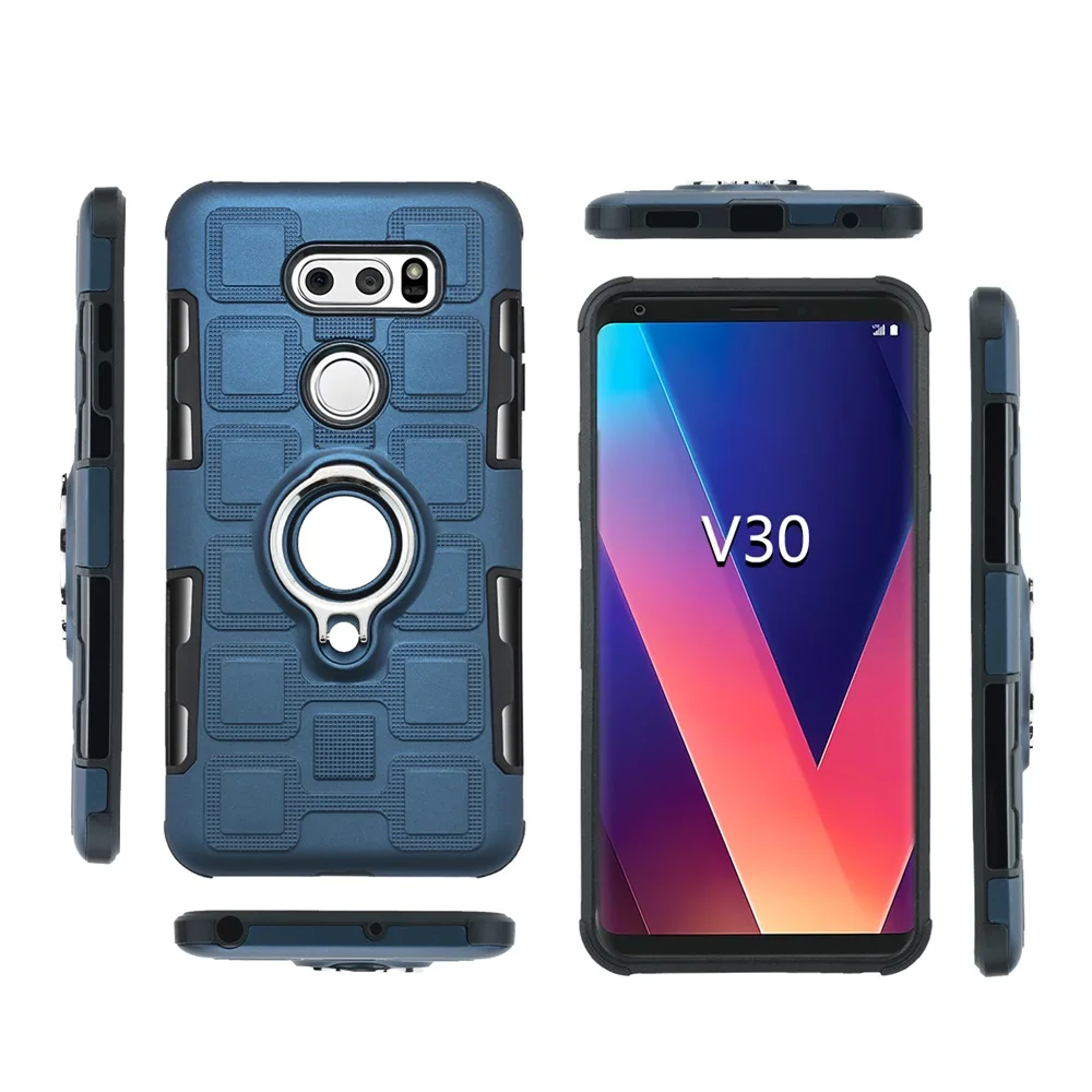 Магнитный держатель для автомобиля с защитным чехлом для LG V30 Q Stylo 4 5 Stylus 3 Q30 Q8 Q6 Mini Q7 Plus Aipha Stylo5 Armor Case Funda on.