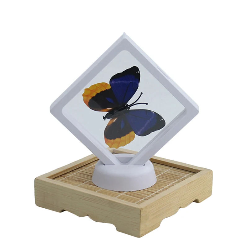 Квадратные 3D альбомы Display s держатель с плавающей рамкой черно-белая коробка для