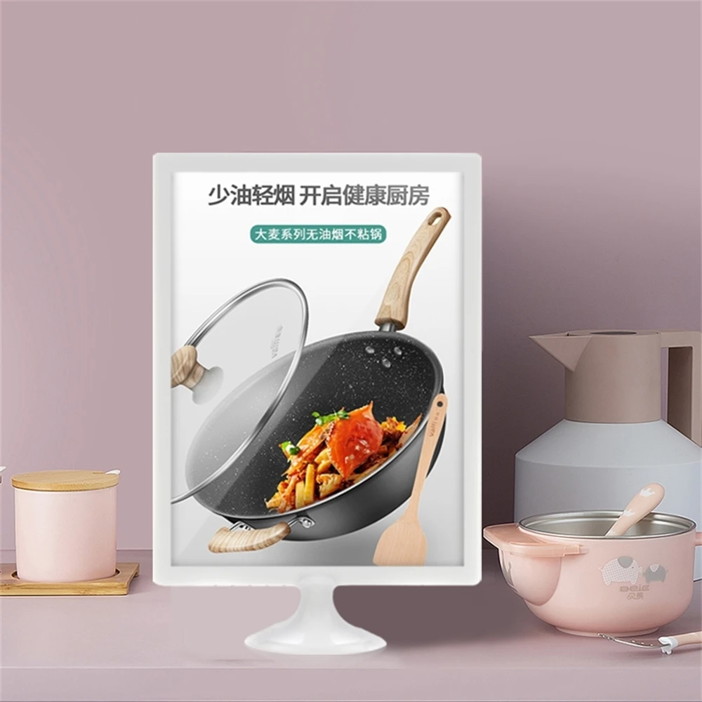 

A4/a5/a6t-shape Desk Sign Holder Card Display Stand Table Coffee Menu Service Label Office Club Business Restaurant Shelf Pop