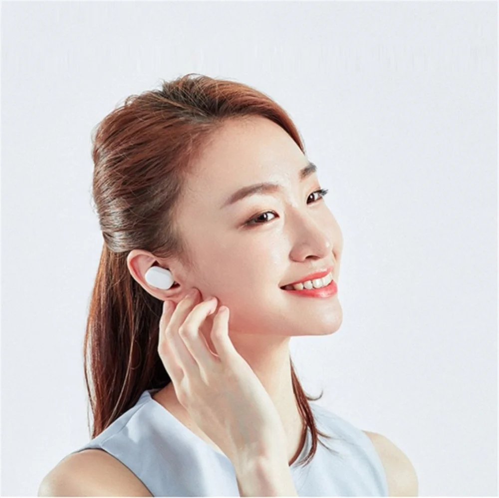 Оригинальные наушники Xiaomi AirDots Bluetooth 5 0 Youth Edition Mi True Wireless Touch function вкладыши