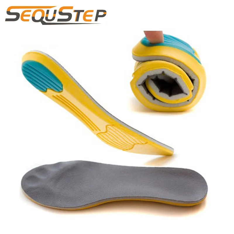 Запоминающие форму проветриваемые поглощающие пот мягкие комфортные стельки с