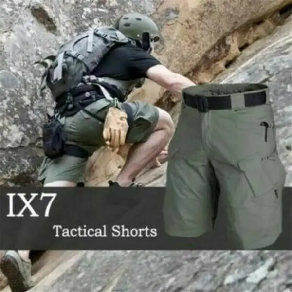

2021 Upgraded Waterproof Tactical Shorts Multiple Low-Profile Pockets Professional Comfort Tactical Shorts Accessories