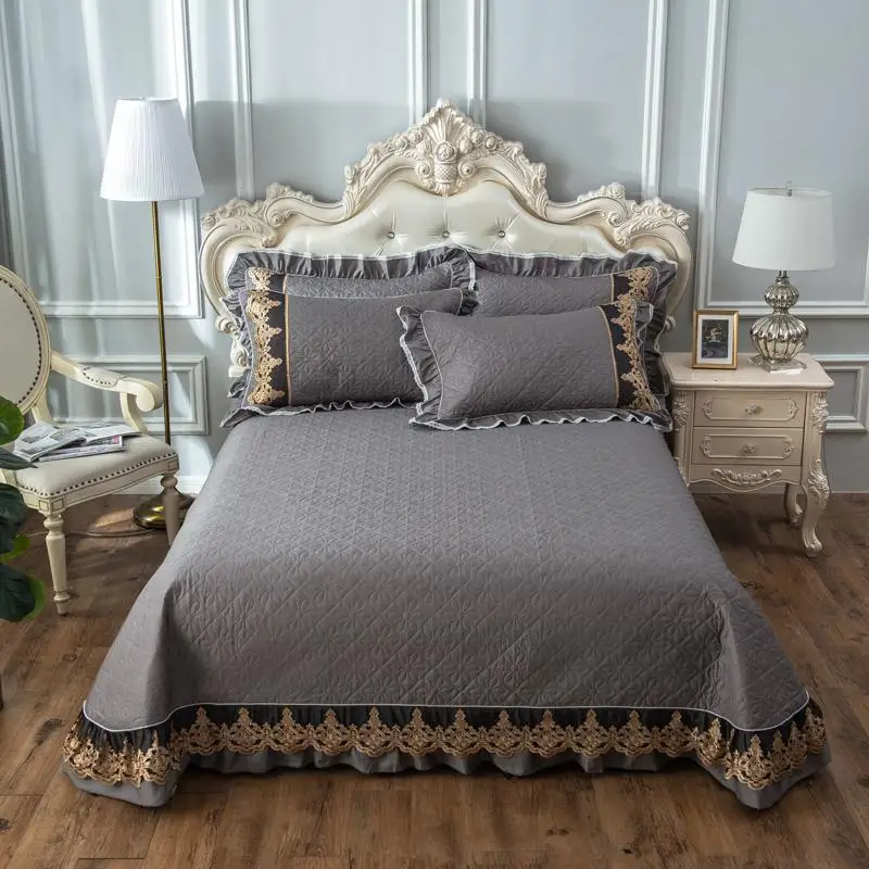 Комплект постельного белья из 3 предметов комплект с наволочками однотонное