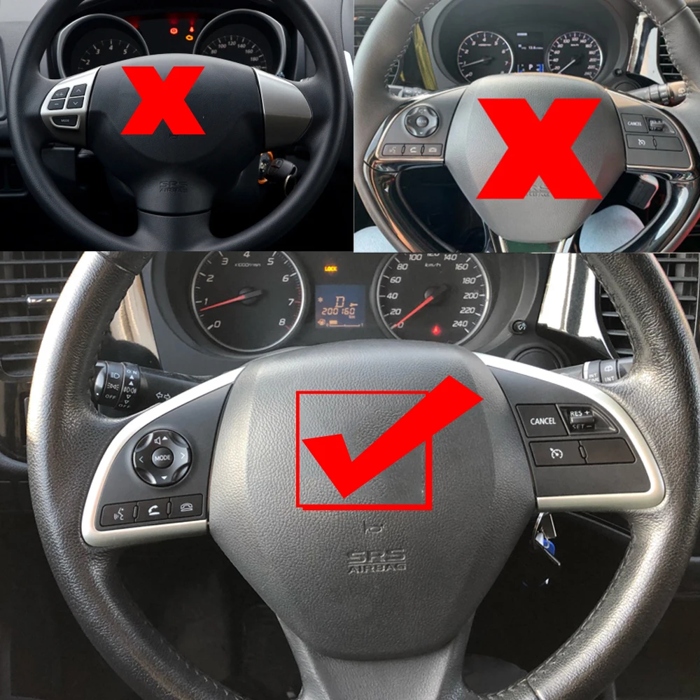 Steering Wheel Audio Volume Cruise Control Switch Button with Cable For Mitsubishi ASX 2013 2014 2016 Space Star 2013-2015 | Автомобили и