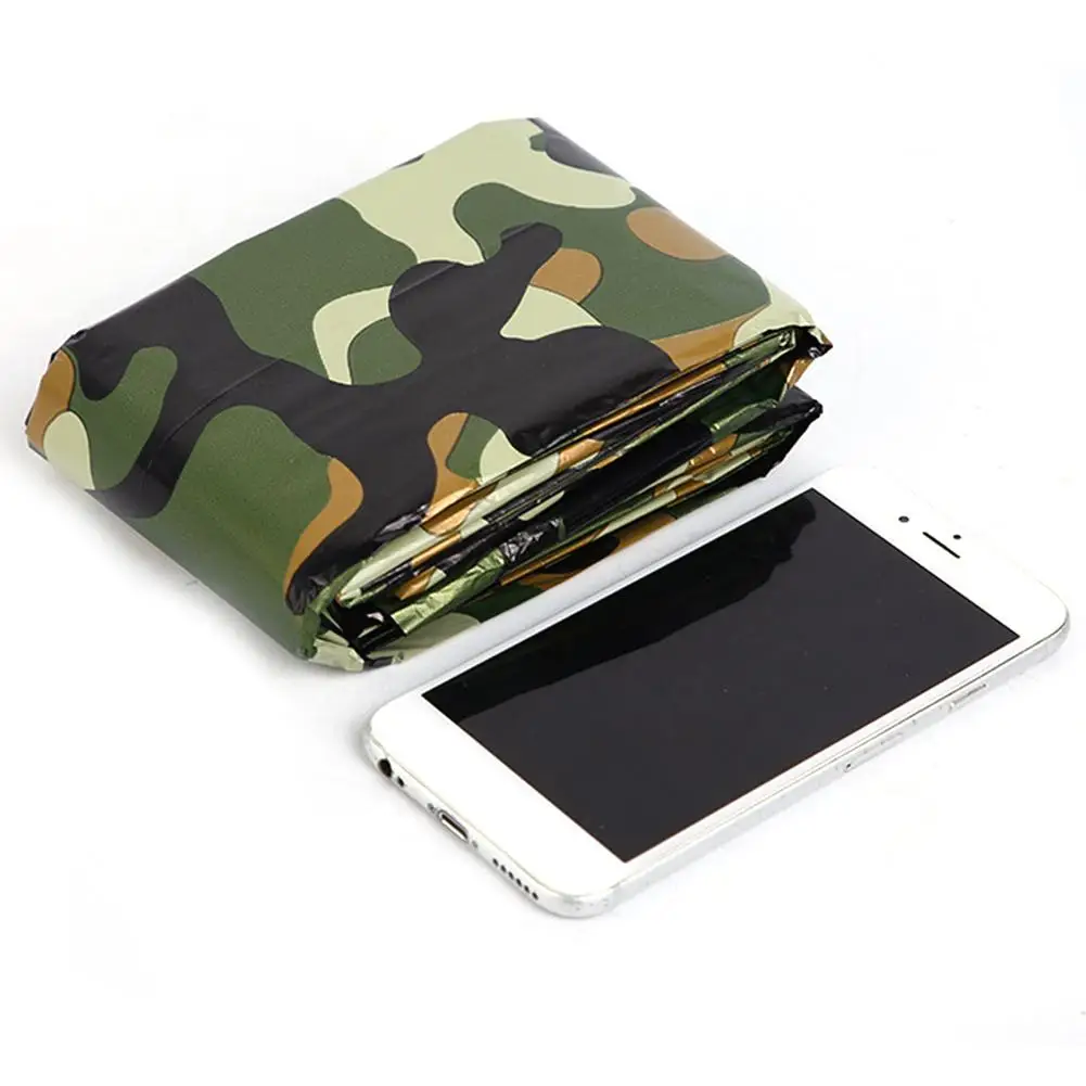 Легкий наружный Водонепроницаемый аварийный спальный мешок спасательное