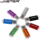 USB флеш-накопитель JASTER, 4 ГБ, 16 ГБ, 32 ГБ, 64 ГБ, USB 2,0, металлический USB-накопитель с логотипом на заказ