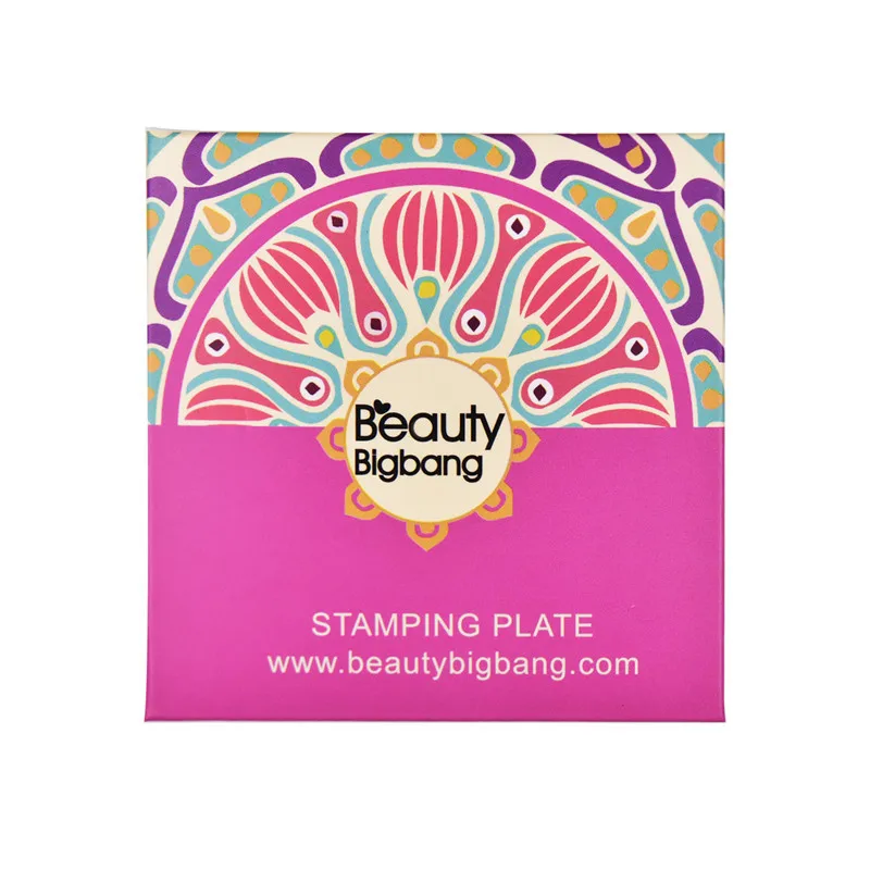 BeautyBigBang 6*6 см пластины для стемпинга ногтей гордыня гомосексуальные любовь радужные квадратные пластины для дизайна ногтей аксессуары для ногтей шаблон BBB017