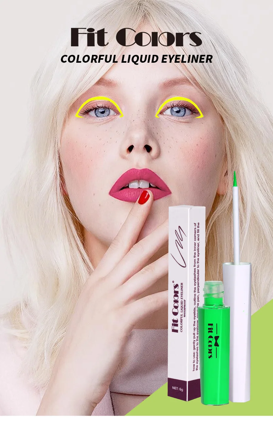 8 цветов матового цвета комплект подводки для глаз макияж Водонепроницаемый